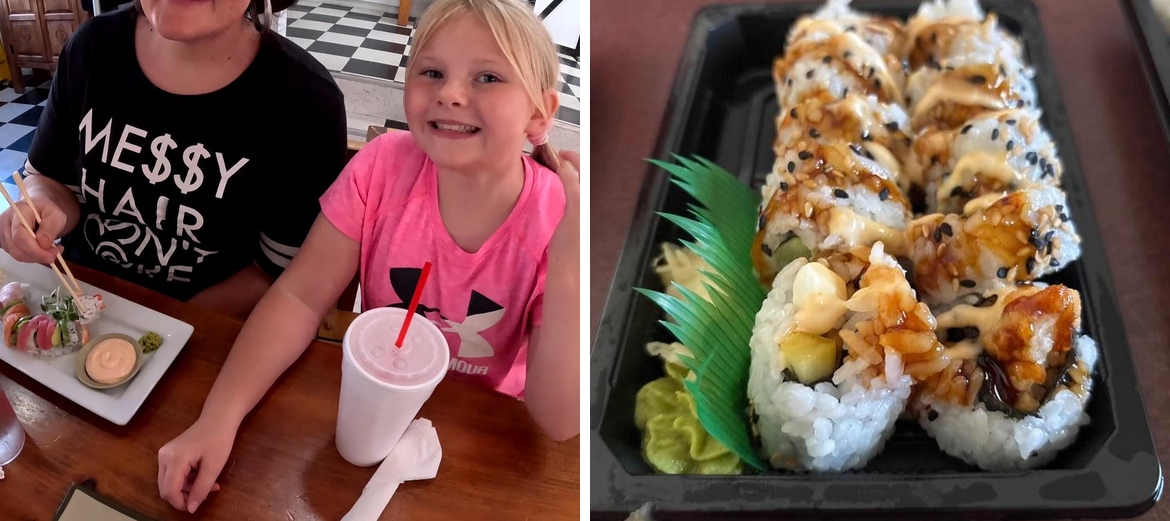 The Sushi Shack Menu