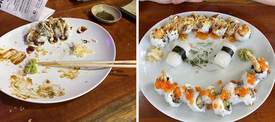 The Sushi Shack Menu