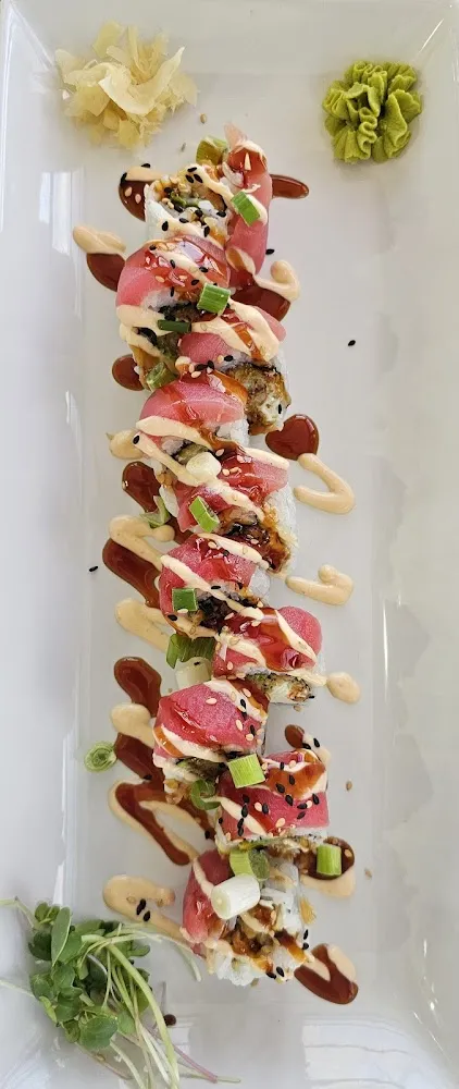 Grouper Crunch Tuna Roll