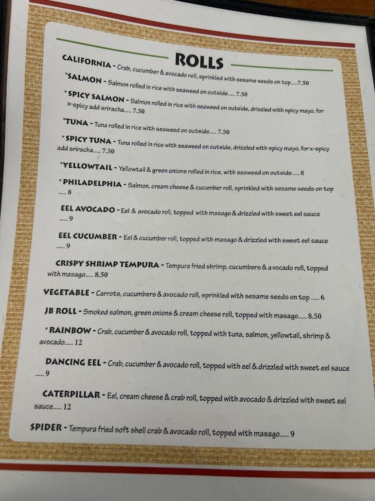 The Sushi Shack Menu image 2